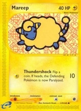 Mareep 119/165 - Expedition Base Set