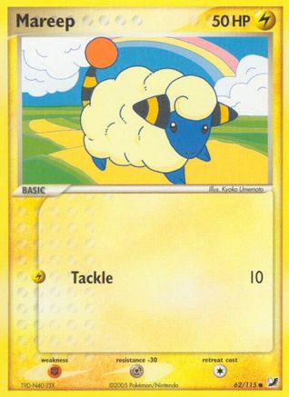 Mareep 62/115 - Unseen Forces Reverse Holofoil