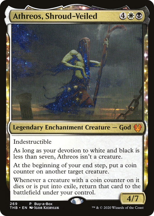 Athreos, Shroud-Veiled (BABP-269) - Theros Beyond Death Foil