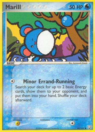 Marill - 068/109 - Team Rocket Returns Reverse Holofoil