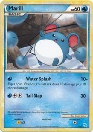 Marill (#15) 015 - HGSS Trainer Kit Gyarados & Raichu Normal - Common