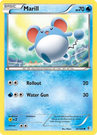 Marill - 036/149 - Boundaries Crossed Normal