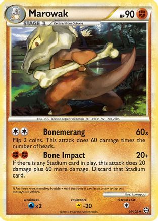 Marowak - 044/102 - Triumphant Normal