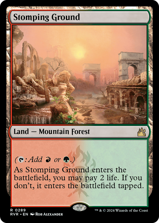 Stomping Ground (RVR-289) - Ravnica Remastered Foil