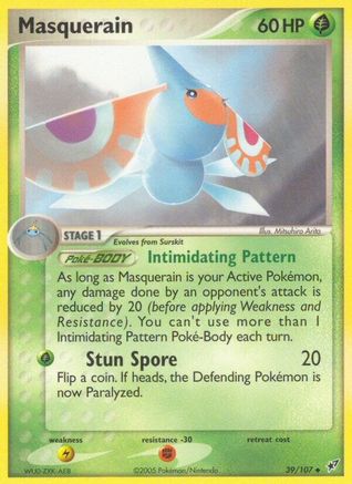 Masquerain 039 - Deoxys Normal - Uncommon