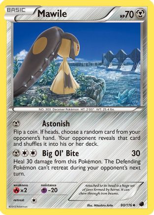Mawile (80/116) - Plasma Freeze Reverse Holofoil - Uncommon