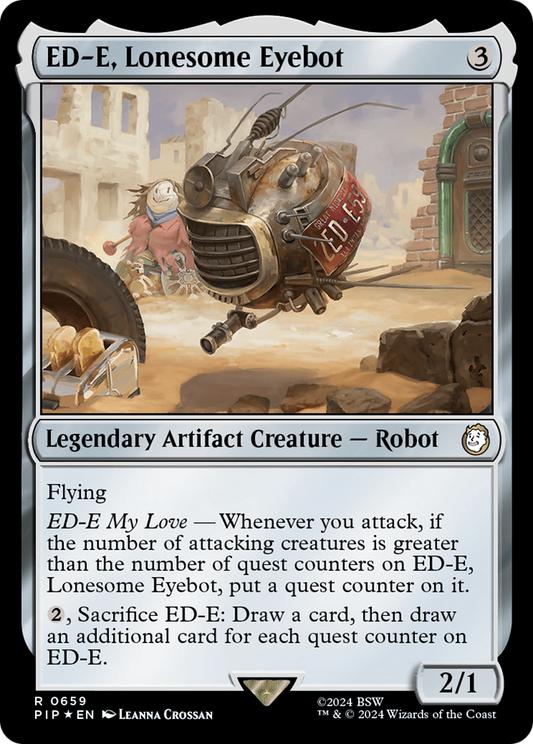 ED-E, Lonesome Eyebot (PIP-659) - Fallout Foil