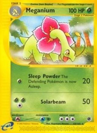 Meganium 53/165 - Expedition Base Set Reverse Holofoil