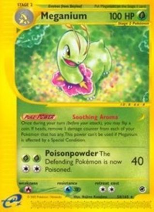 Meganium 54/165 - Expedition Base Set Reverse Holofoil