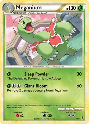Meganium (27/95) - Call of Legends Reverse Holofoil - Rare