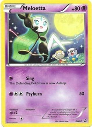 Meloetta (BW68/101) - Black and White Promos  - Promo
