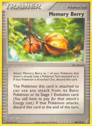 Memory Berry 80/100 - Crystal Guardians Reverse Holofoil