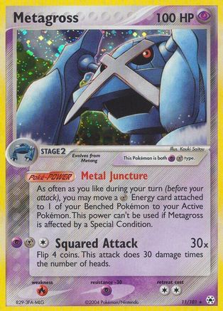 Metagross 11/101 - Hidden Legends Reverse Holofoil