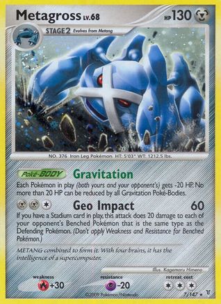 Metagross (7/147) - Supreme Victors Holofoil - Holo Rare