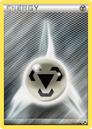 Metal Energy (Basic) (112/114) - Black and White Reverse Holofoil - Common