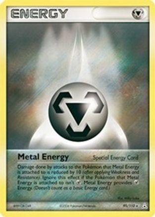 Metal Energy (Special) (95/110) - Holon Phantoms Reverse Holofoil - Rare