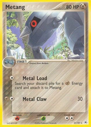 Metang 21/101 - Hidden Legends Reverse Holofoil