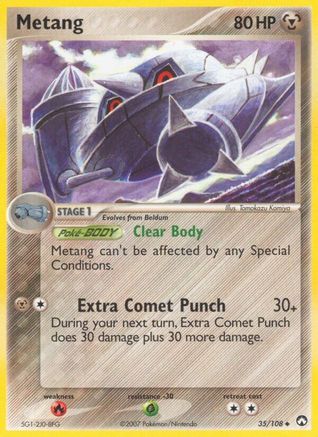 Metang (35/108) - Power Keepers Reverse Holofoil - Uncommon