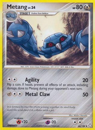 Metang (64/146) - Legends Awakened Reverse Holofoil - Uncommon