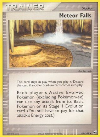 Meteor Falls (89/107) - Deoxys  - Uncommon