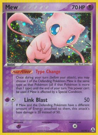 Mew (10/92) - Legend Maker Reverse Holofoil - Holo Rare