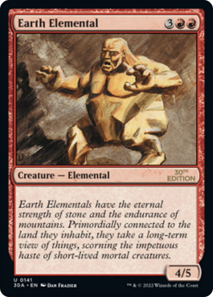 Earth Elemental (30A-141) - 30th Anniversary Edition