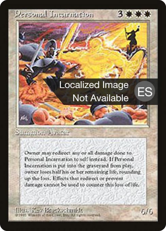 Personal Incarnation (4BB-040) - Fourth Edition Foreign Black Border