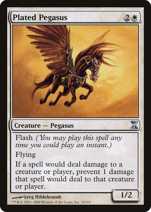 Plated Pegasus (TSP-034) - Time Spiral Foil