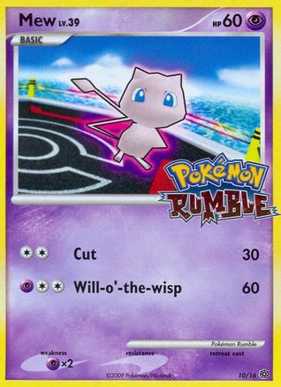 Mew 10/16 - Pokmon Rumble