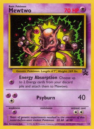 Mewtwo (14/53) - WoTC Promo  - Promo