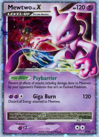 Mewtwo LV.X (DP28/56) - Diamond and Pearl Promos Holofoil - Promo