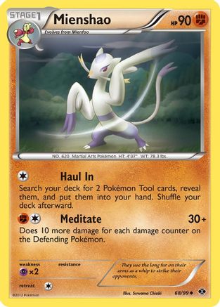 Mienshao - 068/99 - Next Destinies Reverse Holofoil