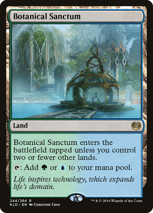 Botanical Sanctum (KLD-244) - Kaladesh Foil