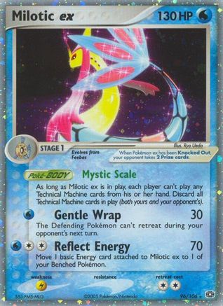 Milotic ex (96/106) - Emerald Holofoil - Ultra Rare