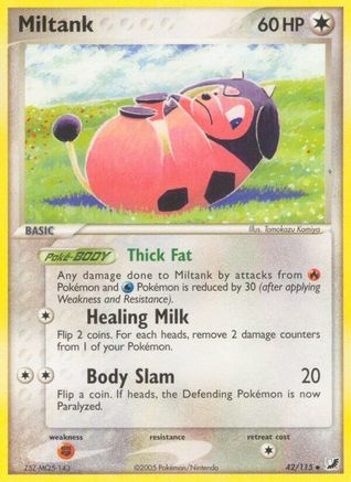 Miltank - 042/115 - Unseen Forces Reverse Holofoil