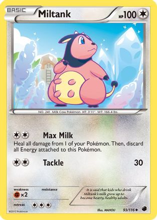 Miltank (93/116) - Plasma Freeze  - Uncommon