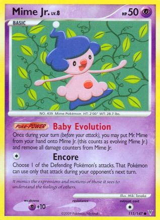 Mime Jr. (115/147) - Supreme Victors Reverse Holofoil - Common