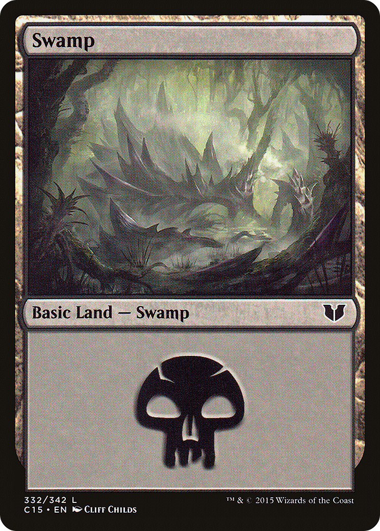 Swamp (C15-332) - Commander 2015