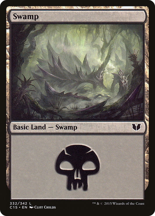 Swamp (C15-332) - Commander 2015