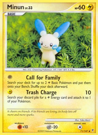 Minun (71/147) - Supreme Victors  - Uncommon