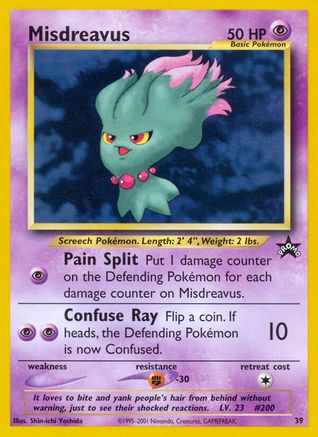 Misdreavus - 039/53 - WoTC Promo Normal