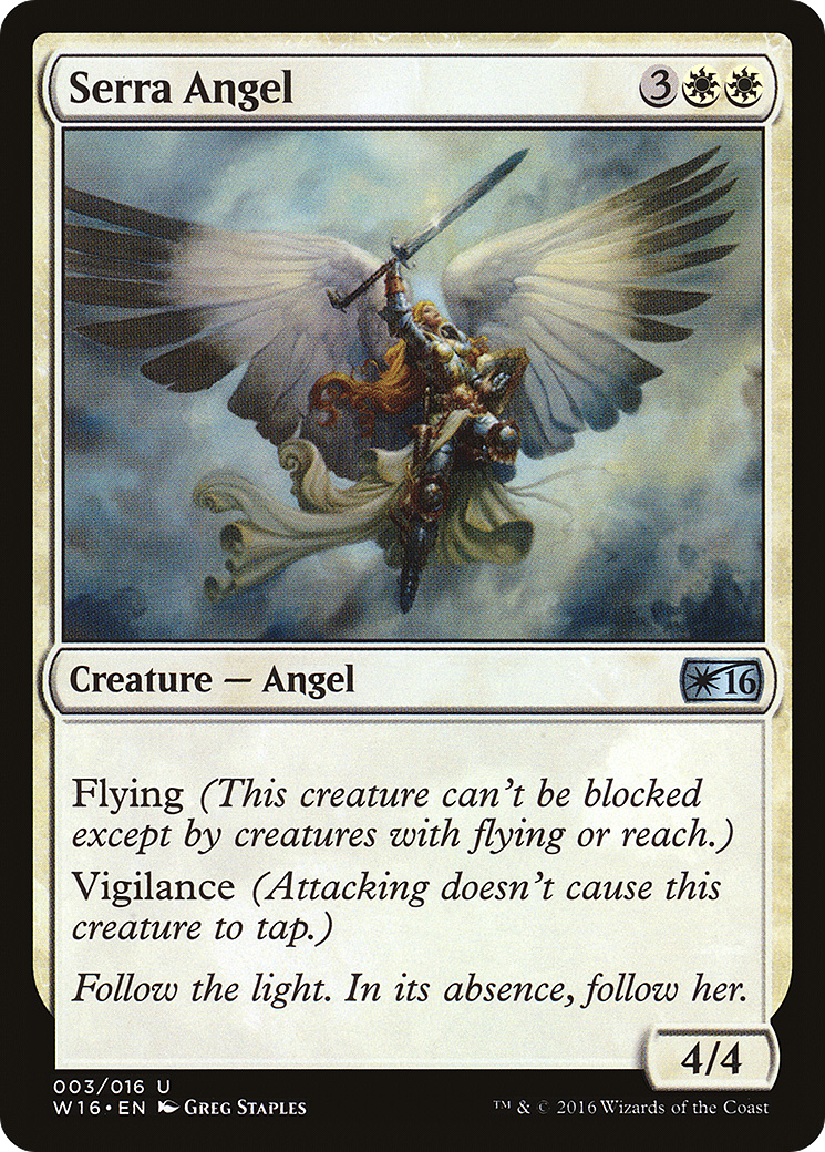 Serra Angel (W16-003) - Welcome Deck 2016