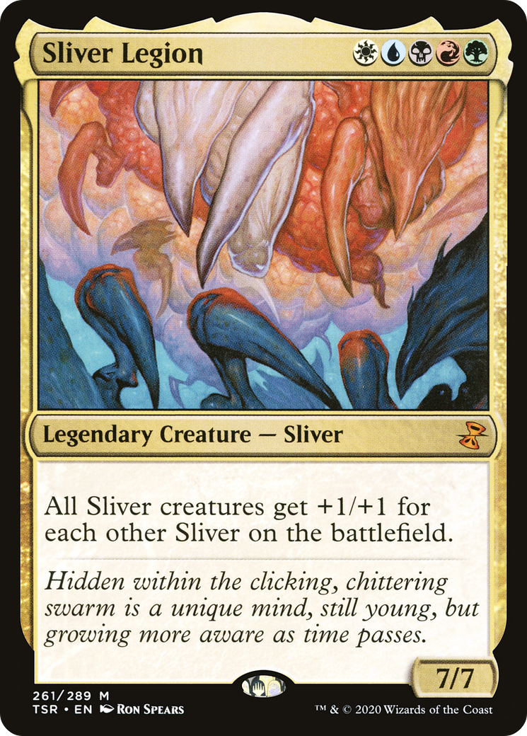 Sliver Legion (TSR-261) - Time Spiral Remastered Foil