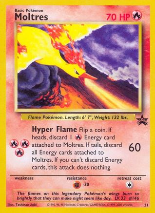 Moltres 21/53 - Wizards Black Star Promos