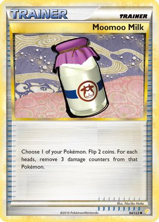 Moomoo Milk 094 - HeartGold SoulSilver Normal - Uncommon