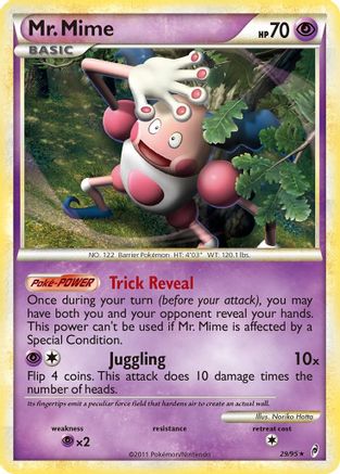 Mr. Mime (29/95) - Call of Legends  - Rare