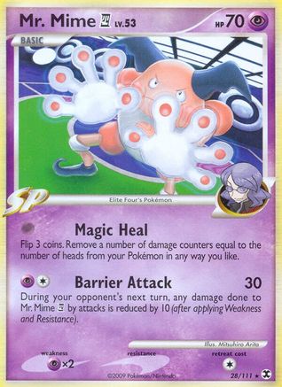Mr. Mime E4 (28/111) - Rising Rivals  - Rare