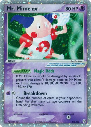 Mr. Mime ex (110/112) - FireRed & LeafGreen Holofoil - Ultra Rare