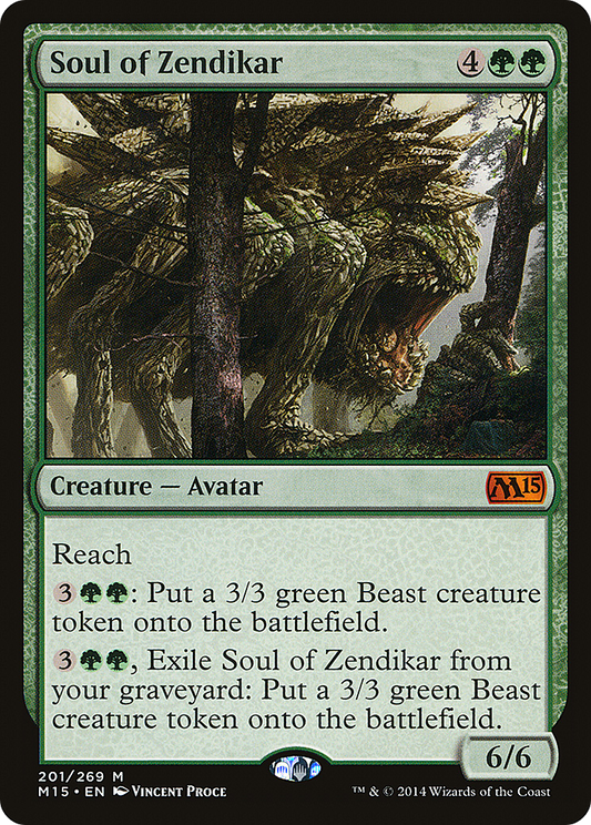 Soul of Zendikar (M15-201) - Magic 2015 Foil