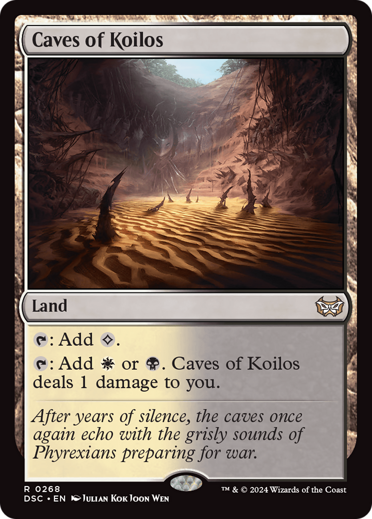 Caves of Koilos (DSC-268) - Duskmourn: House of Horror Commander